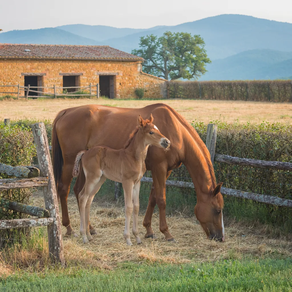 Élevage de chevaux, Élevage Équi Croix Carbon, Sulignat