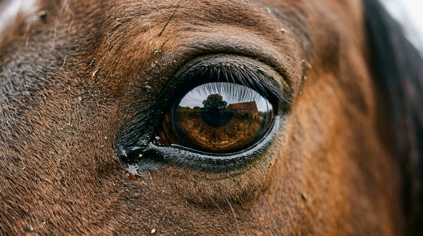 Un regard de cheval, Élevage Équi Croix Carbon, Sulignat